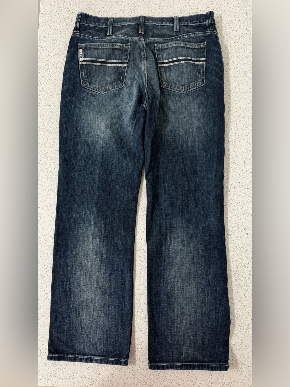 Cinch White Label Jeans Men 36x32 Blue Straight Denim Cowboy Western denim
